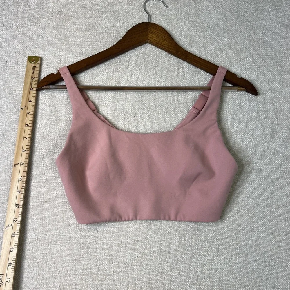 Lululemon In Alignment Straight Strap Bra (Light Support) in Pink Puff - 36C/36D